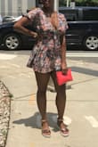 Loved this so much I ordered it in another color. So soft and comfortable. Great for the summer. It only ties in the front and no zipper so easy to get in and out of. - Brittany A.