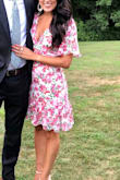 I wore this dress to a summer wedding and it was absolutely perfect. I can't get over how comfortable and light it was. I also love that I could wear a normal bra with it-- I ordered it on a whim and it ended up being one of my favorite dresses I've ever worn. TTS. Would get again and again. - Julie V.