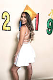 It fits perfect and so pretty! My daughter wore it for graduation. - Miriam R.