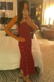 This jumpsuit is super flattering and adorable! I wore it for a special night out in Miami. Very figure flattering and comfortable! Get it, you will be glad you did! - Elizabeth R.