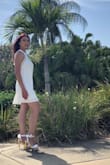 The dress was stunning it was a little big but I wouldn't change the size. It had a natural flow to it. I received tons of compliments. I will be ordering again from this company very pleased with style & fabric. - Athena M.