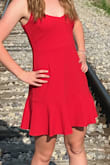 I love this dress. It's super comfortable and fun. It's the perfect dress for a party! Great material. - Christy K.