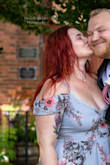 Fit me perfectly and looked great for the wedding I attended. Warning for girls with a bigger bust though - they will show!! and I could not wear a bra with this dress because it was too snug around my chest. The material was thick enough though so no problems. - Kyla H.