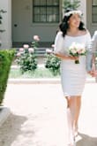 I bought this dress for my engagement photo shoot and it just worked out perfectly! I love the way the dress fitted to my body it enhanced my body line. I was more than satisfied with this dress:) - Michelle M.
