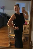 This is a super cute look and the material is comfy even for a full day at work. It's definitely a fitted look though so if you're between sizes I would go up. - Jocelyne S.