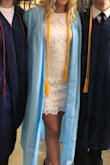 Really cute dress in great material! Wore it to graduation. I have pretty broad shoulders and it fit perfectly. - Elin S.