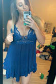 I LOVED this dress!! I felt so confident in it and it wasn't too short, no nip slips, light and so sexy!! It's one of my go-to date dresses now!! - Jackie R.