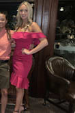 I love this dress it was perfect for a rehearsal dinner and is very flattering. The small was a little loose fitting on me so I ended up ordering the XS and it fit perfectly! - Katie M.