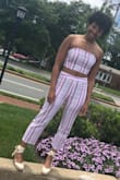 I love this outfit. I wore it to a bridal shower and got so many compliments on it. I made sure to tell them I got it from Lulus!
I ordered medium first and had to return to get large. - Jhasmine M.