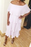 Absolutely perfect for recent wedding guest. Runs a little large. I normally order a small in Lulus and ordered an extra small in this dress. Fit perfectly. Got so many compliments! - Christina S.