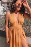 This is the perfect summer dress! Fit true to size and the length was perfect!! - Moriah T.