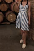 The dress perfectly cover my bust and the length makes my legs shows in a nice way and makes me feel taller. - Jie-Wei W.