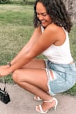 Not only are these cute but they are comfortable too! I usually struggle with the tiny heel but these were perfect! - Moriah T.