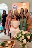 This dress was perfect for my bridal shower. I got a ton of compliments! I will definitely be rewearing this dress for my rehearsal dinner. - Kaitlyn D.