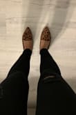 This was very cute and comfy but a little too big on me. I could walk out of the shoe. I returned it because the back rubbed a bit too much and I would've gotten blisters easily. I'm going to buy the loafer ones instead. Hopefully those will work out - Kim W.