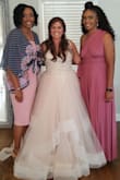 Loved everything about this dress! It was a perfect dress for my brothers wedding.  It has stretch so I maybe could have went down a size but being that you can tie it you can make it work. - Shena A.