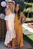 Loved this dress! Nice and flowy, and comfortable to walk around and sit down in! A bit on the longer side, so possibly tailoring the bottom a bit, but loved it! - Jenna E.