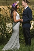 I ordered this dress for our pre-wedding photoshoot and it was like a dream wearing it! Totally in LOVE with it! - Antonia S.