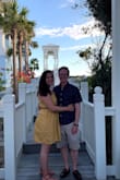 The center being loose but tight at the same time made it hit me in a weird way. The dress still was pretty, just looked a bit off. I put a belt with it to try and hide the awkward waist on me. - Courtney B.