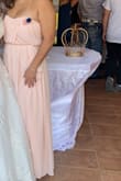 I was on a wedding and the dress was so beautiful!!! Very nice materialsnd it is not see through. Very comfortable. I got lots of compliments. - Isela V.