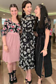 I bought this dress in a small for my grad school graduation and got so many compliments. It was a bit loose around the waist so I used a black ribbon to cinch it, and it was perfect! I have since worn it to both a funeral and a wedding, and I honestly can't wait to wear it again. This dress has definitely become a staple in my wardrobe. - Taylore R.