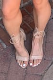 These shoes were EXACTLY what I was looking for! I've been searching for them everywhere online and in-stores but Lulus was the only place to carry them. The only thing is that I have very small feet and the smallest size they carry are 5.5 which does make my feet slip a little bit but not enough to return them because I got some gel insoles to fix it. But overall I love them so much and everyone complemented me on my shoes! - Lilli S.
