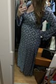 after reading TONS of reviews I ordered a size smaller. In hindsight I think the dress is suppose to be worn a little loose (maybe thats why people think it fits big) so ordering a size down was not the right choice. It was very tight around my bust which made the dress ride up and look baggy and awkward around my neck. Lesson learned. When you are an "international" buyer better to buy too big and have it altered vs risking getting it too small. The cost to alter something too large is more economical than sending it back to exchange. - Mary M.