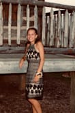 I felt great in the dress it was a tad tight when going to bend down and stuff but it wasn't to bad. - Kayla D.