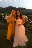 Such a great dress! Perfect for attending a wedding. It's a true wrap dress, so just be cautious wearing on a windy day. But overall was pleased with it. - Jamie T.