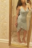 I wore this to a wedding and got complements all night on it. My husband loved it to ;) My size was sold out when I purchased so I sized up then had it taken in because I could not pass up this beautiful dress. The quality is amazing and oh so comfortable. Would order again in a heartbeat. - Victoria Z.