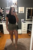 I really just love the look of these shoes. They're super trendy and comfortable. They're quality unlike similar shoes I have found. Just can't cross your feet on top of each other because they are pointy! I've gotten compliments every time I've worn these shoes. So worth the money and they were on sale! - Jessica G.