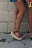 Love these sandals! They match so many things and they're comfortable to walk in. - Sara L.