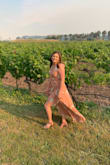 I got a ton of compliments on this dress. I ordered a large, but I took it in a little bit. - Larissa L.
