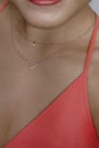 This necklace is dainty and feels so elegant and expensive! Love the rose gold color too! - Sarah H.