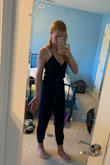 Not sure if mine was defective or what, but it definitely WASN'T long enough. Very cute and comfy, breezy, good fabric but not for my tall babes. - Sarah N.