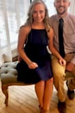Wore this to a wedding and got so many compliments. Love that its a little conservative with the high neck but still shows your back and a good amount of leg. - Jessica S.