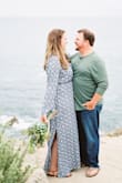 I wore this dress for my engagement photos and loved it!  I'm 5'11" and wore flats - the length was great.  Overall fit was perfect.  I normally wear an XL and it was true to size.  Very comfortable! - Chelsea T.