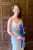 I ordered a few wedding dresses from Lulus and all looked good, but this was my favorite and it was absolutely perfect!!! (Others were returned easily and refunded w/o hassle).
I did have to have the bust taken in... but it was a minor alter (and I feel like most people get their wedding dresses custom fit).

Lulus was fast and easy and I had just had a baby so it was exactly what I needed. - Sarah P.