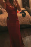 It's great material and very pretty on. - Kristen H.