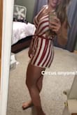 I absolutely love his romper. It is a little shorter but doesn't bother me! The cut is perfect where you can wear a normal nude bra without needing to go strapless. It reminds me of circus tents but I have received so many compliments when wearing it. - Natasha M.
