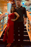 This is my favorite dress. The color is beautiful, the material is soft, confortable to wear. - America C.