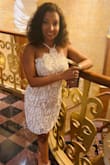 This dress impressed me since I first saw it, is delicate, sexy, and elegant. - America C.
