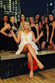 I bought this dress for my bachelorette party. It was perfect. The dress is semi-stretchy so it was easy to dance in. - Lindsey T.