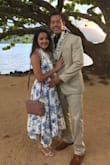was looking for a dress for a friends wedding in hawaii and fell in love with this! It fit perfectly! and fit the part of this beautiful destination wedding - Natasha L.