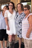 Fit perfect and I felt absolutely gorgeous in it!! I paired it with a pair of cowboy boots which it looked and paired amazing with but would also look amazing with a cute pair of heels. - Rachel R.