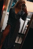 I ordered this dress for my boyfriends graduation and fell in LOVE! Little loose around the upper waist but I tied tighter. Definitely recommend for night out or just a cute maxi dress! - Victoria C.