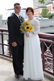 The dress fit perfect, It was a little loose in the sleeve area and the length was really long, I had to have about 6 inches taken off even when wearing heels it was long. - Shania W.