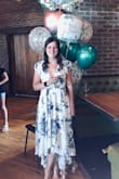 I wore this for my bridal shower and received so many compliments! It was great quality and so comfortable. Highly recommend! - Meghan S.