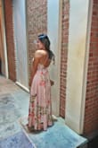 I absolutely love this dress, I wore to a wedding and I like how I stand out because it's a beautiful dress and no one was wearing something similar. I deff recommend it. I'm short so I got it trimmed. - Zulma A.