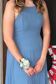 This dress is beautiful! I wore it to prom and had so much fun dancing the night away in this dress. It looks gorgeous on. - Hallie S.